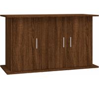 vidaXL Support pour aquarium brun imitation chêne 101x41x58 cm Matériau dérivé du bois