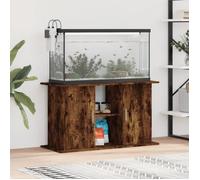 vidaXL Support pour aquarium 833612, chêne fumé, bois d'ingénierie, 101x41x58 cm
