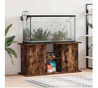 vidaXL Support pour aquarium 121x41x58 cm chêne fumé en bois d'ingénierie 833620