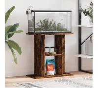 vidaXL Support pour aquarium chêne fumé 60x30x60 cm bois d'ingénierie 833572