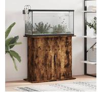 vidaXL Support pour aquarium chêne fumé 81x36x73 cm bois d'ingénierie 833604