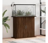 Vidaxl Support Pour Aquarium Chêne Marron 81x36x73cm Bois D'ingénierie