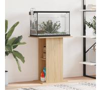 vidaXL Support pour aquarium chêne sonoma 60,5x36x72,5 cm 833642