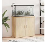 vidaXL Support pour aquarium Chêne Sonoma 81x36x73 cm Bois d'ingénierie 833626