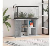 Vidaxl Support Pour Aquarium Gris Béton 100x40x60 Cm Bois D'ingénierie Gris