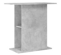Vidaxl Support Pour Aquarium Gris Béton 75x36x72,5cm Bois D'ingénierie Gris
