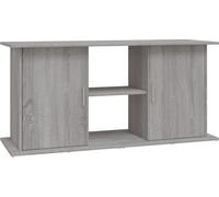 vidaXL Support pour aquarium Gris Sonoma 121x41x58 cm Bois composite