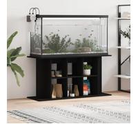 vidaXL Support pour aquarium 833592 120x40x60 cm noir bois d'ingénierie
