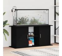 Vidaxl Support Pour Aquarium Noir 121x41x58 Cm Bois D'ingénierie