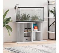 Vidaxl Support Pour Aquarium Sonoma Gris 100x40x60cm Bois D'ingénierie Gris