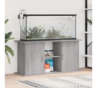 Vidaxl Support Pour Aquarium Sonoma Gris 121x41x58cm Bois D'ingénierie Gris
