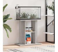 vidaXL Support pour aquarium sonoma gris 60x30x60 cm bois d'ingénierie 833573