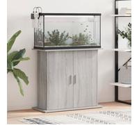 vidaXL Support pour aquarium sonoma gris 81x36x73 cm bois d'ingénierie 833605