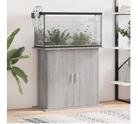 vidaXL Support pour aquarium sonoma gris 81x36x73 cm bois d'ingénierie 833605