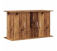 vidaXL Support pour aquarium Vieux bois 101x41x58 cm Bois d'ingénierie Montage facile