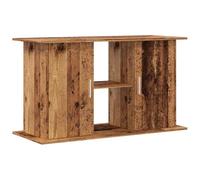 vidaXL Support pour aquarium vieux bois 101x41x58 cm bois d'ingénierie, armoire pour aquarium, support de réservoir de poisson, support d'aquarium en bois