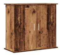 vidaXL Support pour aquarium Vieux bois 81x36x73 cm Bois d'ingénierie Montage facile