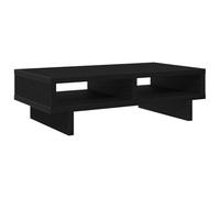 vidaXL Support pour écran en chêne Noir 50 x 27 x 15 cm Bois Composite