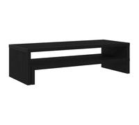 vidaXL Support pour écran en chêne Noir 54 x 22 x 15 cm Bois Composite