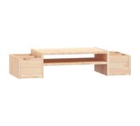 Monitorstandaard 70x27,5x15 cm massief grenenhout813964