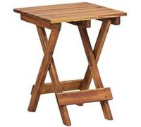 vidaXL Support pour plantes 30x30x38 cm Bois d'acacia solide