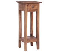 vidaXL Support pour Plantes, Étagère Plantes, Support pour Pot de Fleurs Intérieur Jardin Extérieur, 30x30x75 cm Bois d'Acajou Massif