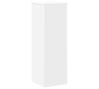 vidaXL Support pour plantes Blanc 33x33x100 cm Bois d'ingénierie