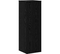 vidaXL Support pour plantes Chêne noir 33 x 33 x 100 cm Bois composite