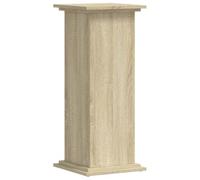 vidaXL Support pour plantes Chêne Sonoma 33x33x80 cm bois d'ingénierie Marron G