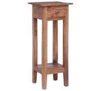 vidaXL Support pour Plantes, Étagère Plantes, Support pour Pot de Fleurs Intérieur Jardin Extérieur, 30x30x75 cm Bois d'Acajou Massif