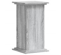 vidaXL Support pour plantes Sonoma - bois d'ingénierie gris 33x33x60 cm