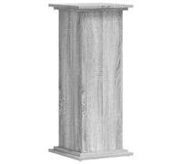 vidaXL Support pour plantes Sonoma – Bois d'ingénierie Gris 33x33x80 cm