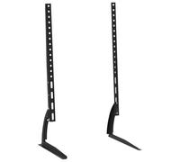vidaXL Support TV 2 pcs pour écran 37-75 Pouces Max VESA 600x400 mm, Pieds TV, Meuble TV sur Pied, Support TV de Bureau, Support TV sur Pied