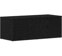 vidaXL Support TV avec tiroirs noir 80 x 34 x 30 cm Bois composite