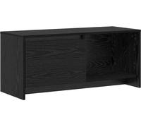 vidaXL Support TV Chêne noir 90 x 35 x 40 cm Bois composite