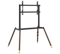 vidaXL Support TV chevalet pour écran 37-86 Pouces Max VESA 400x600 mm, Support TV au Sol, Support de télévision chevalet, Support TV chevalet d'art