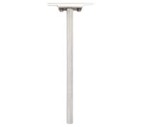vidaXL Supports d'étagères flottantes 12pcs invisible acier au carbone