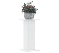 vidaXL Supports pour plantes 2 pcs blanc 30x30x60 cm bois d'ingénierie