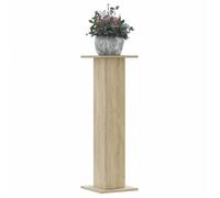 vidaXL Supports pour plantes 2 pcs chêne sonoma bois d'ingénierie, support de fleurs, support de pot, support pour plantes 3307875