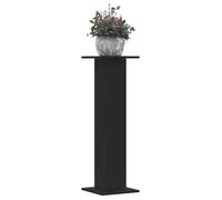 vidaXL Supports pour plantes 2 pcs – noir – 30x30x95 cm – bois d'ingénierie