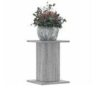 vidaXL Supports pour plantes 2 pcs Sonoma Bois d'ingénierie Gris 3307851