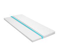 vidaXL Sur-matelas 100 x 200 cm Mousse froide Profil d'¿uf 6 cm