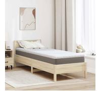 vidaXL Coussins de matelas 70 x 200 cm Polyester Blanc Sans colle