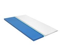 vidaXL Sur-matelas 80 x 200 cm Mousse à mémoire de forme Visco 6 cm