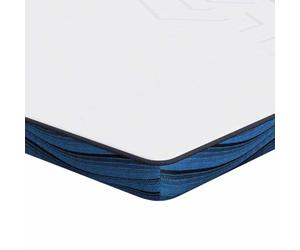 vidaXL Surmatelas Blanc 70 x 200 cm Tissu Jacquard, Surmatelas en Mousse à mémoire, literie Confortable, pour des Nuits relaxantes, Doux et agréable