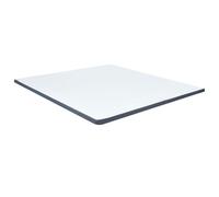 vidaXL Surmatelas de sommier tapissier 200x160x5 cm mi-doux Multicolore