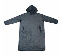 Vidaxl Sweat À Capuche Couverture Bleu Marine L Flanelle