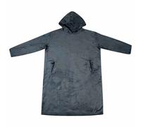 Vidaxl Sweat À Capuche Couverture Bleu Marine M Flanelle