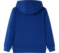 vidaXL Sweat à capuche enfant bleu foncé 92