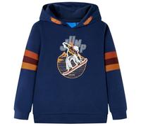 vidaXL Sweatshirt à Capuche pour Enfants Vêtement Tout-Petit Imprimé Ours et Skateboard